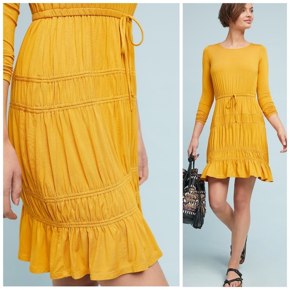 NWT, Anthropologie, Dolan Left Coast Tiered Dress - Picture 2 of 2